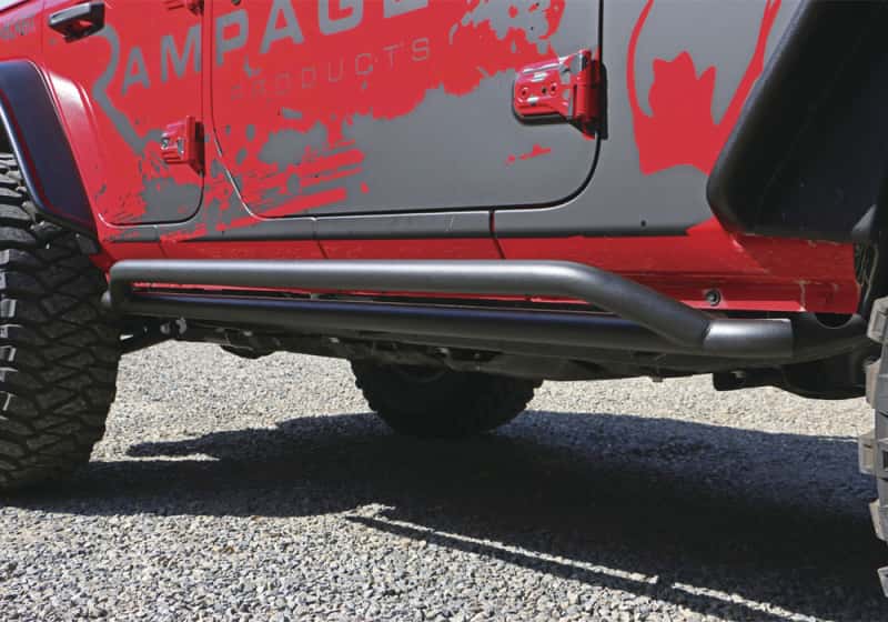 Rampage — Rampage 2018-2019 Jeep Wrangler(JL) Sport 2-Door Slim Line Step - Black
Nerf/Step Bar - view 3