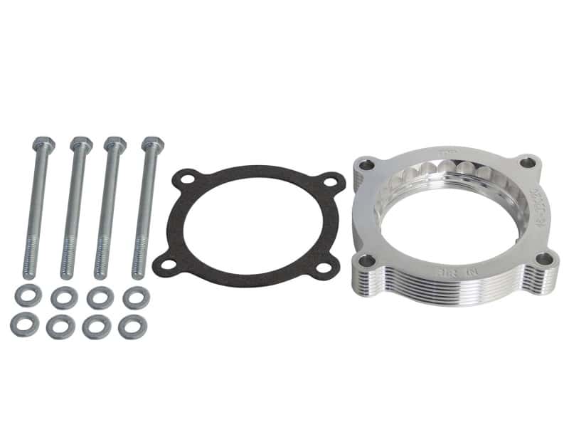 aFe — aFe Silver Bullet Throttle Body Spacers 15-16 Ford Mustang GT V8-5.0L
Throttle Body Spacer - view 5