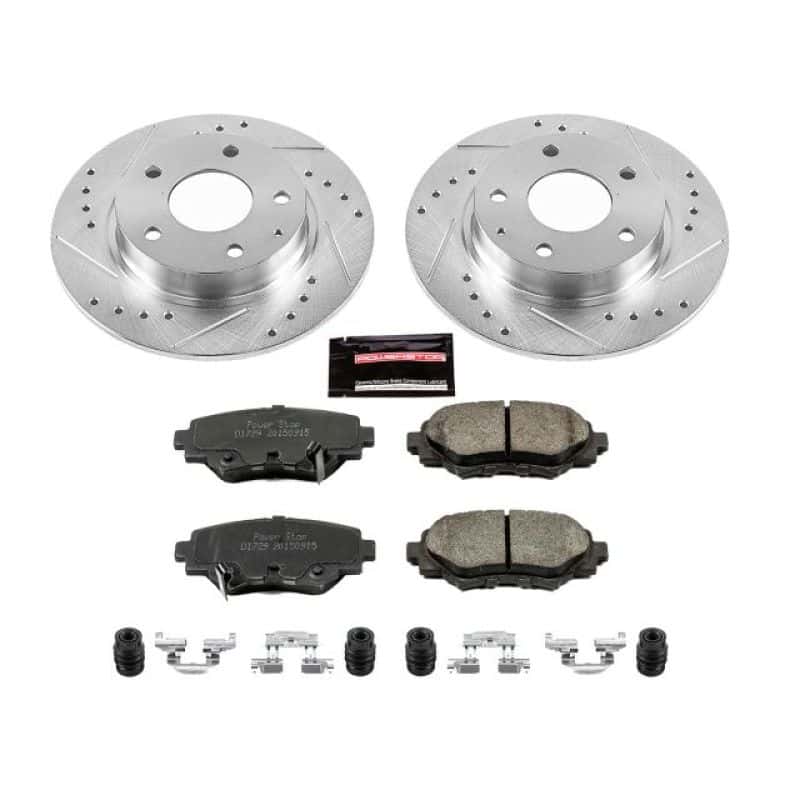 PowerStop — Power Stop 14-16 Mazda 3 Rear Z23 Evolution Sport Brake Kit - view 1