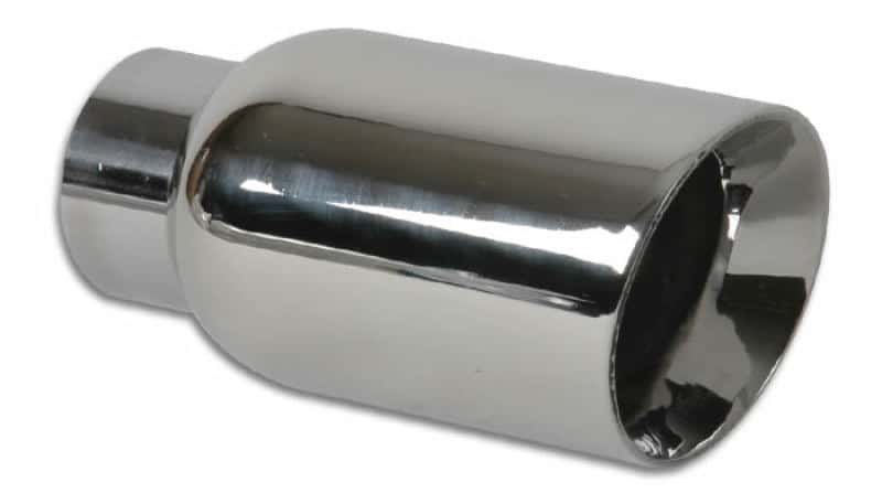 Vibrant — Vibrant 4in Round SS Exhaust Tip (Double Wall Angle Cut Beveled Outlet)
2.25"IDExhaustTipBev
2.25"ID4"ODExhTipBev
ExhstTailPipeTip - view 2