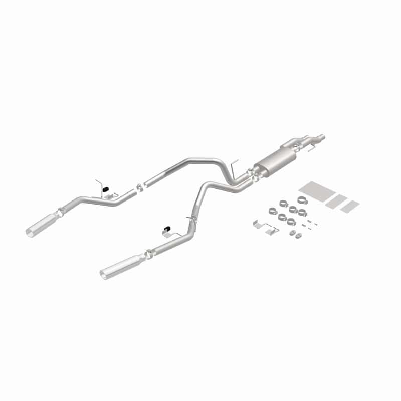 Magnaflow — MagnaFlow 11 Ford F-150 3.7L/5.0L/6.2L SS Catback Exhaust Dual Split Rear Exit w/ 3.5in SS Tips
Cat-Back - view 24
