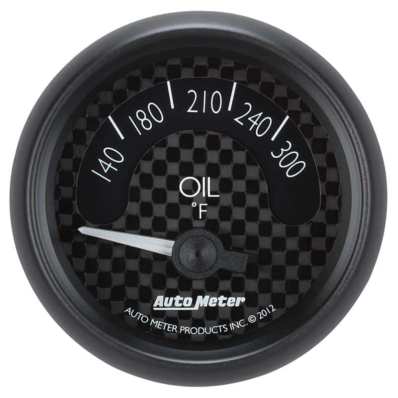 AutoMeter — Autometer GT Series 52mm Short Sweep Electronic 140-300 Deg F Oil Temperature
2-1/16" OIL TEMP, 14 - view 2