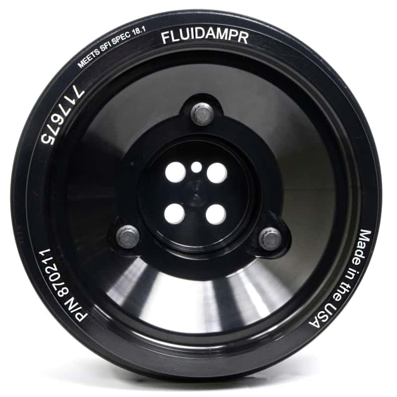 Fluidampr — Fluidampr Ford PowerStroke 6.0L Dual Alternator Steel Externally Balanced Damper
Harmonic Balancer - view 7
