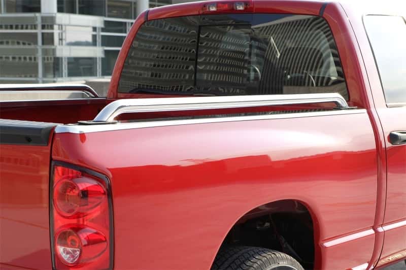 Dee Zee — Dee Zee 17-23 Ford SuperDuty Side Rail Stainless Steel 6 1/2Ft Bed - view 2