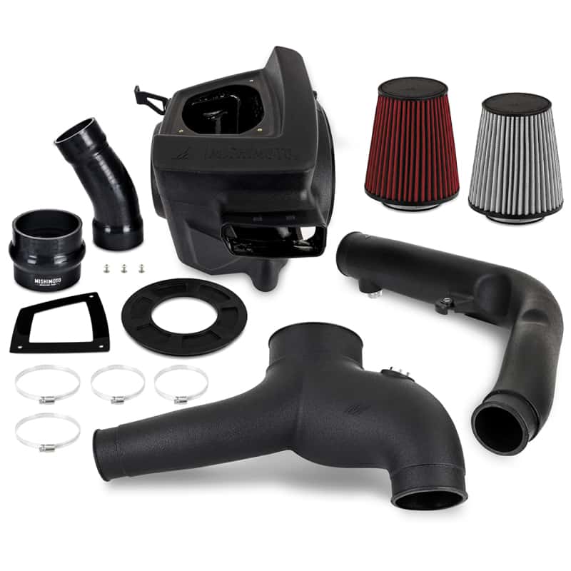 Mishimoto — Mishimoto 2021+ Ford Bronco 2.7L Performance Air Intake w/ Oiled Filter
Air Intake - view 3