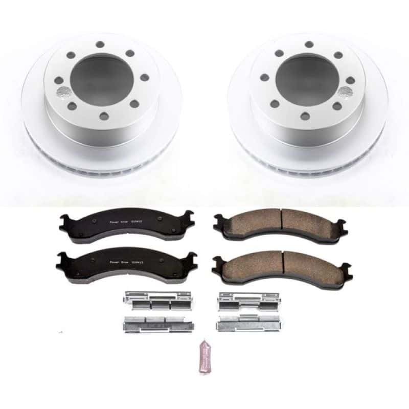 PowerStop — Power Stop 00-02 Dodge Ram 2500 Front Z17 Evolution Geomet Coated Brake Kit - view 1