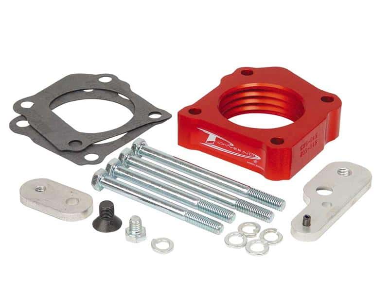Airaid — Airaid 03-04 Toyota Tacoma 3.4L PowerAid TB Spacer
AIRAID Throttle Body
Throttle Body - view 3