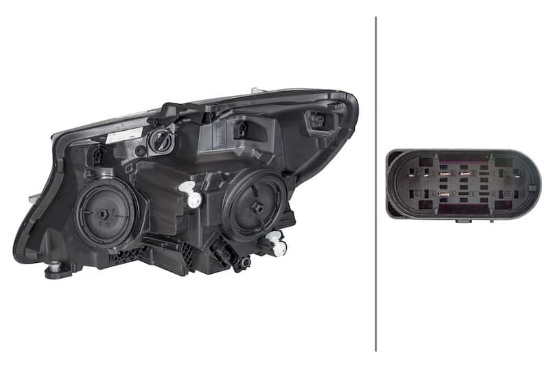 Hella — Hella 16-17 Mercedes-Benz Metris 040116- Headlamp Rh Hal - view 3