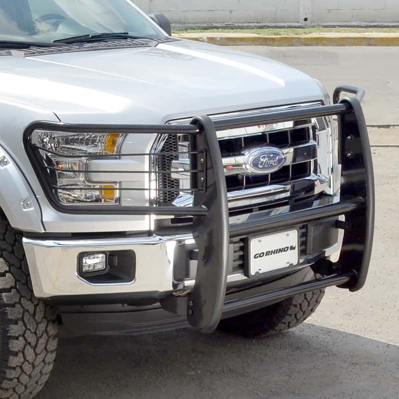 Go Rhino — Go Rhino 04-04 Ford F-150 3000 Series StepGuard - Black (Center Grille Guard Only)
3000 Grille Guard - view 2