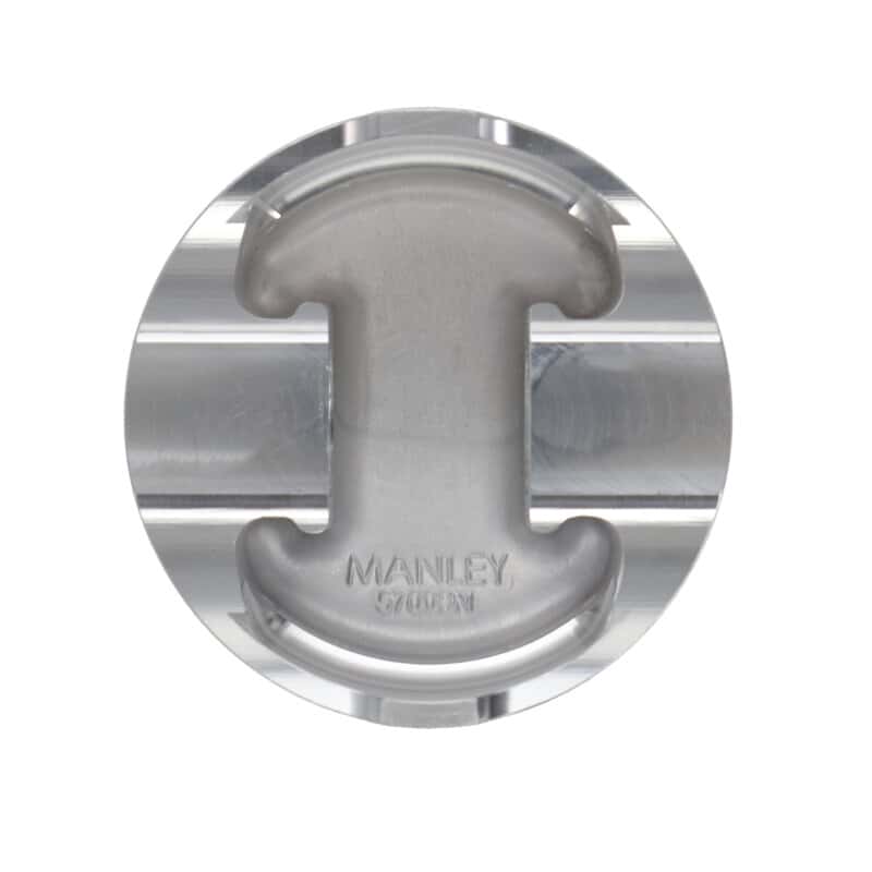 Manley Performance — Manley Ford 4.6L/5.4L (3Valve) Flat Top Forged Aluminum 3.572in Bore 0cc Dome Piston Set
Piston Set - view 8
