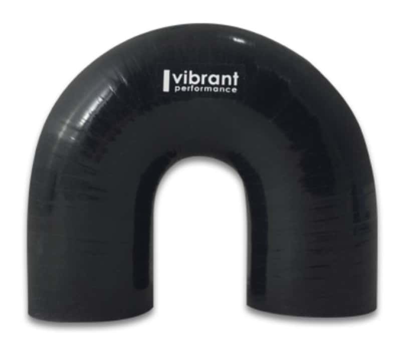 Vibrant — Vibrant 4 Ply Reinforced Silicone Elbow Connector - 1.75in ID x 5.50in Leg 180 Deg Elbow (BLACK)
1.75"ID180DegSilHose
Hose Coupler - view 3