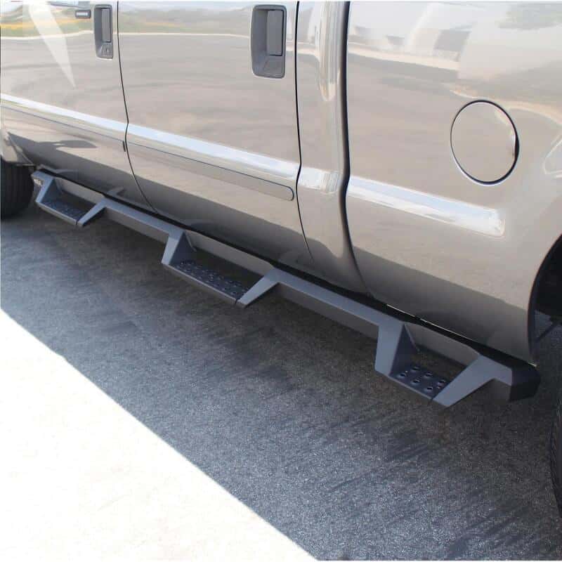 Westin — Westin 99-16 Ford F-250/350/450/550 CC (6.75ft Bed) HDX Drop Whl to Whl Nerf Step Bars - Text Blk
Nerf/StepBarWTW - view 6
