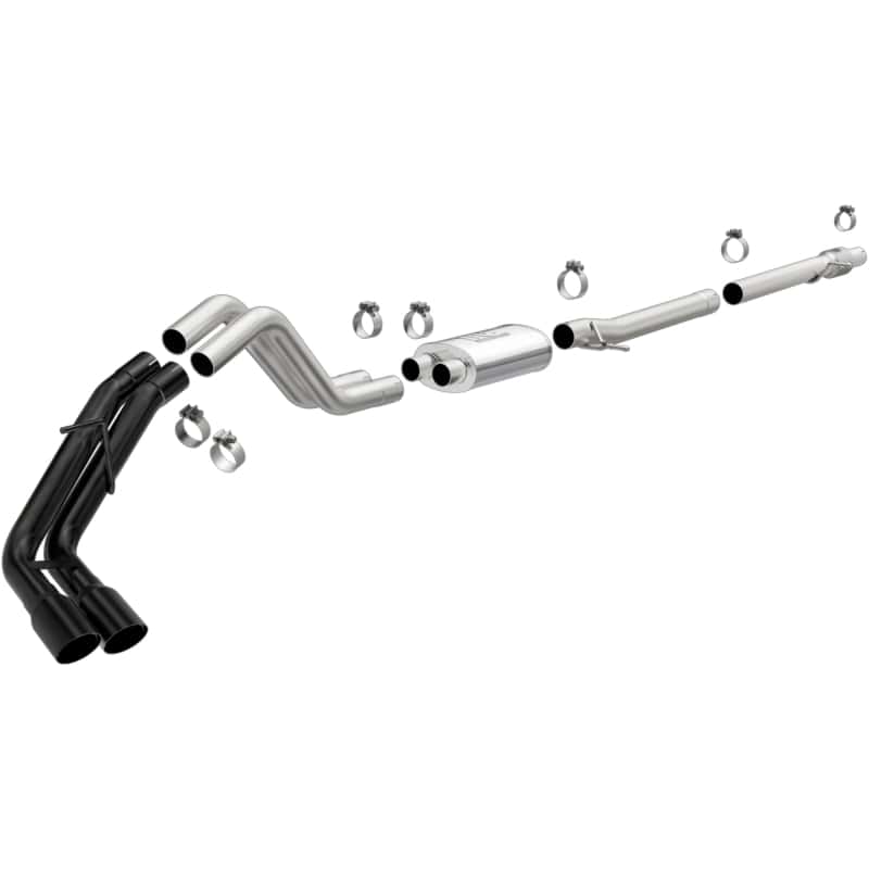 Magnaflow — MagnaFlow CatBack 2019 Ford Ranger 2.3L 3in Black Exhaust Tips
Cat-Back - view 2