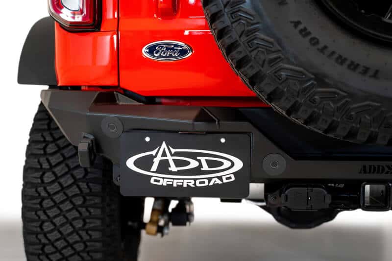 Addictive Desert Designs — Addictive Desert Designs 2021+ Ford Bronco Rock Fighter Rear Bumper - Hammer Black
Bumper- Rear
Bumpers - view 12