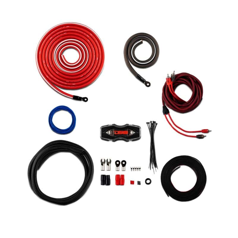 DS18 — DS18 0-GA Amplifier Install Kit- Red - view 2