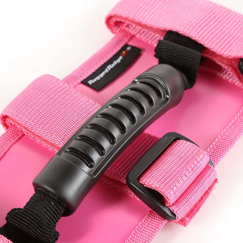 Rugged Ridge — Rugged Ridge Ultimate Grab Handles Pink 55-20 CJ/Jeep Wrangler /JT
OFFROAD_INTERIOR
Grab Handle - view 4