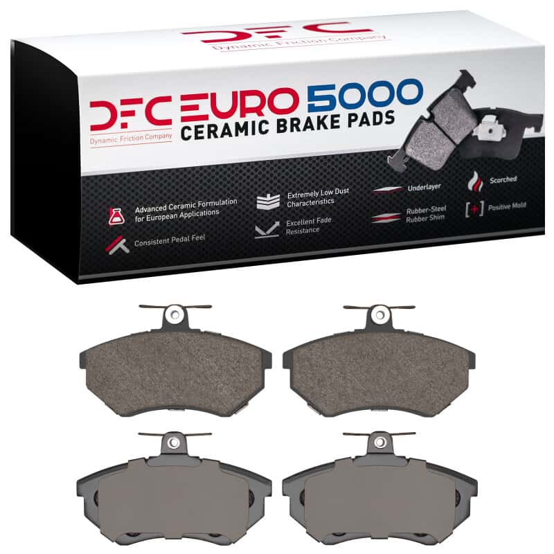 DFC — DFC 84-23 Audi 4000 Quattro Front Euro 5000 Ceramic Brake Pads
DFC Brake Pad Set - view 1