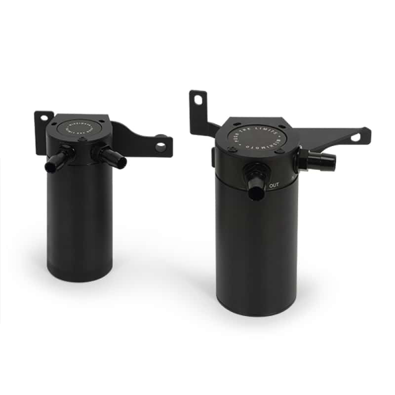 Mishimoto — Mishimoto 11-14 Ford F-150 EcoBoost 3.5L Baffled Oil Catch Can Kit - Black
Oil Catch Can Kit - view 4
