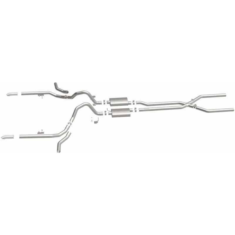 Magnaflow — MagnaFlow 65-68 Chevy Impala All V8 Multiple Exit Options Crossmember-Back Perf Exhaust
Crossmember-Back
Cat-Back - view 8