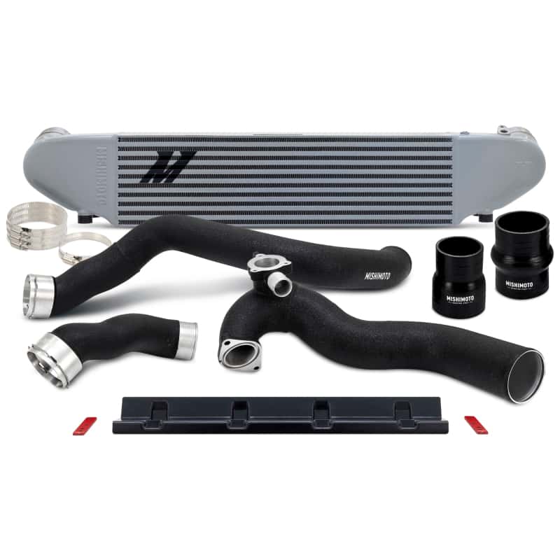 Mishimoto — Mishimoto 2024+ Ford Mustang 2.3L EcoBoost Performance Intercooler Kit - Silver/Black
Intercooler Pipe Kit - view 1