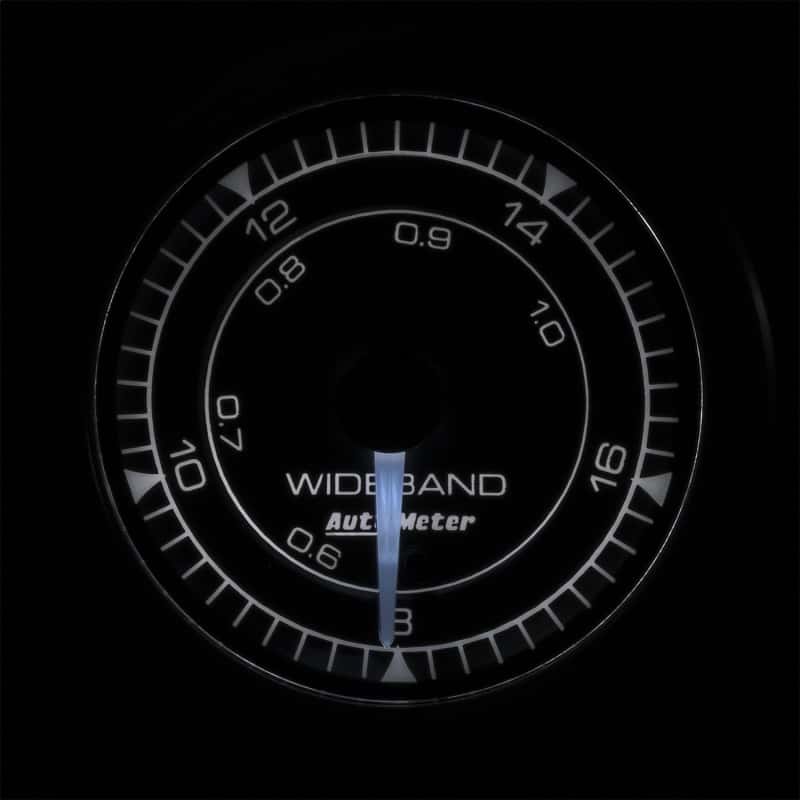 AutoMeter — Autometer Chrono 2-1/16in 8:1-18:1 Air/Fuel Ratio Analog Wideband Gauge
GA 2" AFR WDBND S CH - view 6