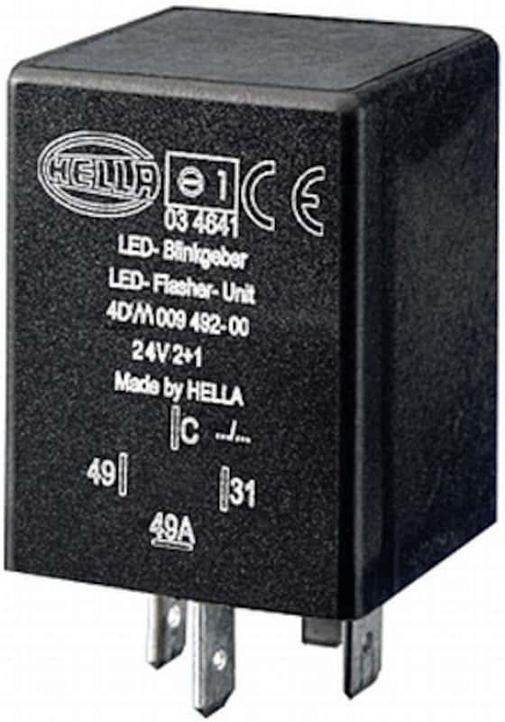 Hella — Hella Flasher Unit Led 24V 2+1
Flasher, 4 pin, 24 V - view 2