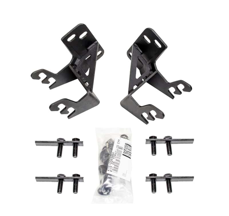 Go Rhino — Go Rhino 11-16 Ford F-250/350/450 SuperDuty RC4 & RC3 LR Brackets - Tex. Blk
RC3 RC4 Brackets - view 1