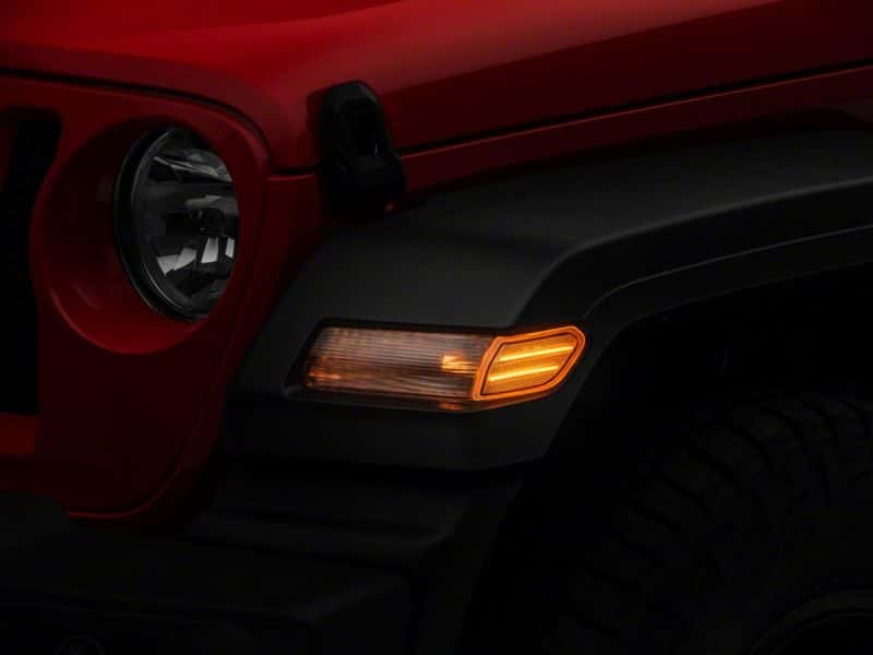 Raxiom — Raxiom 18-23 Jeep Wrangler JL Axial Series LED Fender Flare Marker Lights- Clear
Lights - view 2