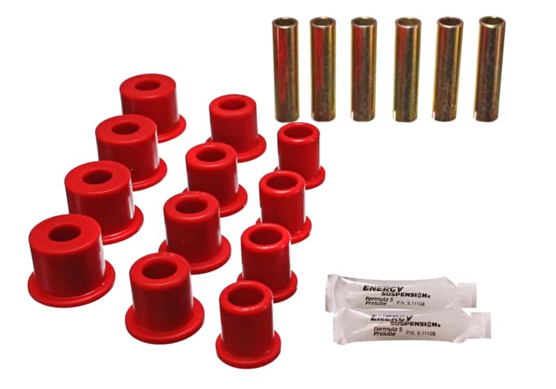 Energy Suspension — Energy Suspension Rear Spring Bushings - Red
Leaf Spring Bushing - view 3