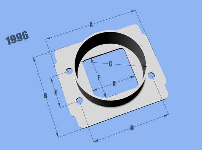 Vibrant — Vibrant MAF Sensor Adapter Plate Toyota w/ Bosch MAF Sensor w/ 3in ID filter only
3"MAFAdptrForToyota
MAFSensorforToyota
MAFSnsrAdpt - view 4