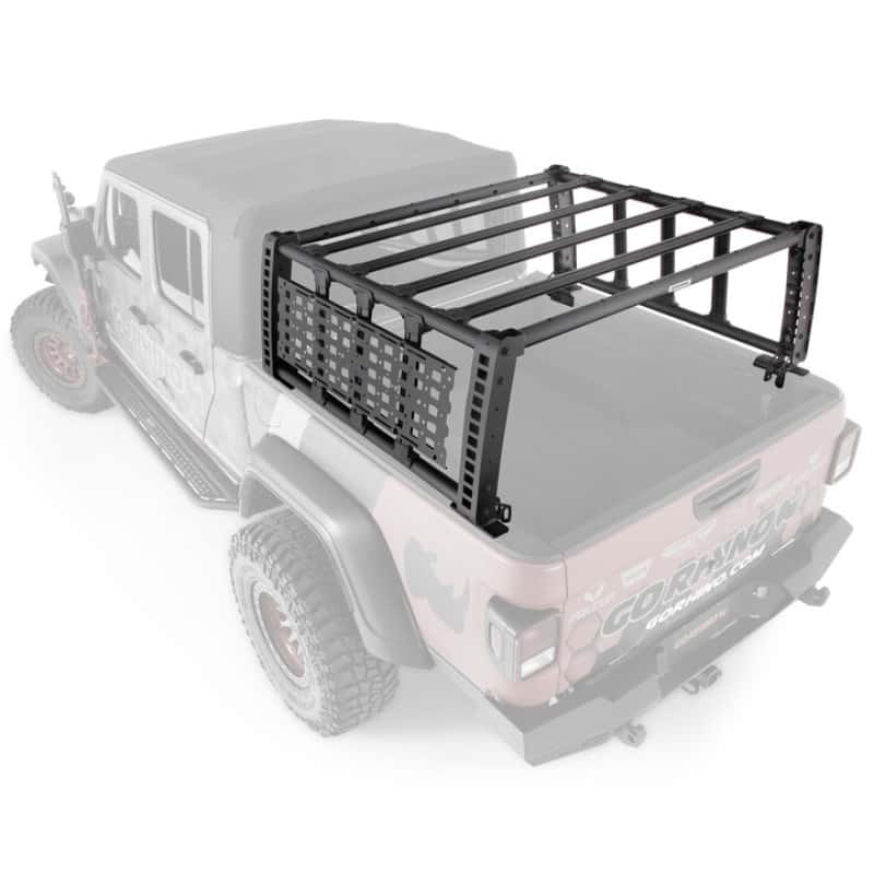 Go Rhino — Go Rhino 19-21 Jeep Gladiator XRS Overland Xtreme Rack - Box 1 (Req. gor5950000T-02)
Overland Xtreme Rack - view 6