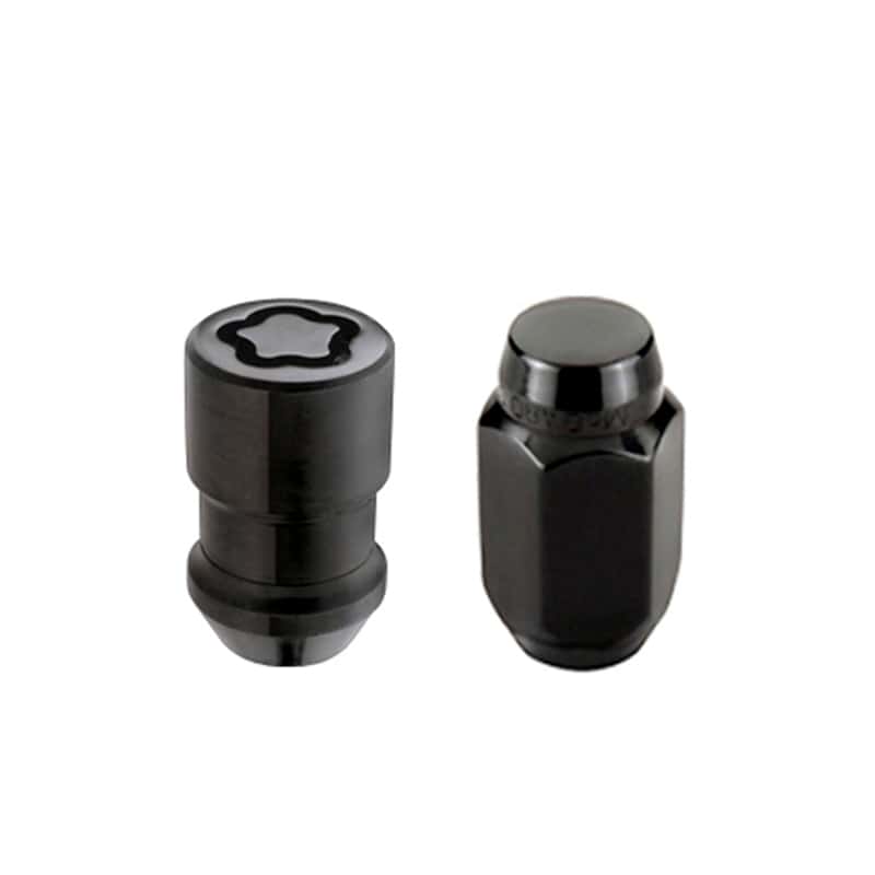 McGard — McGard Jeep Wrangler Hex Install Kit (Cone Seat) 1/2-20 / 13/16 Hex (18 Lug Nuts / 5 Locks) - Black - view 2