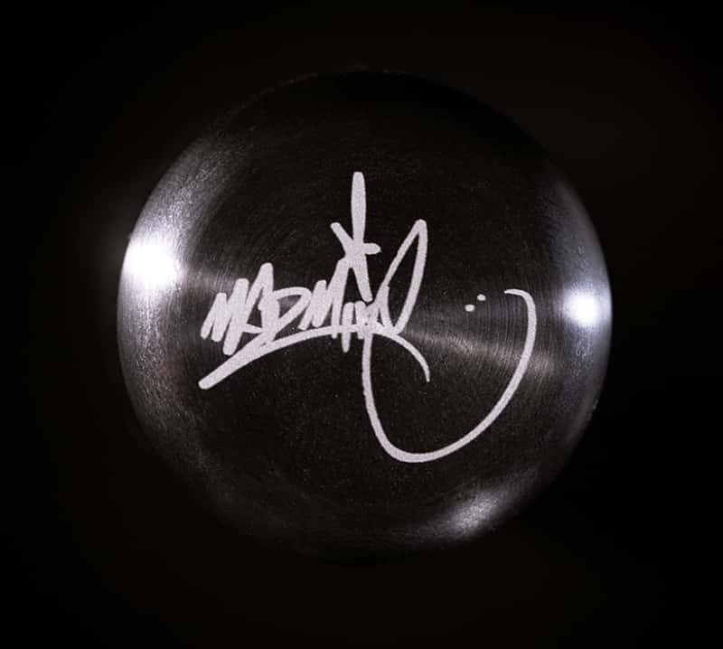 NRG — NRG Universal Shift Knob - Heavy Weight - Mad Mike Signature Short Shifter - Black Chrome - view 3