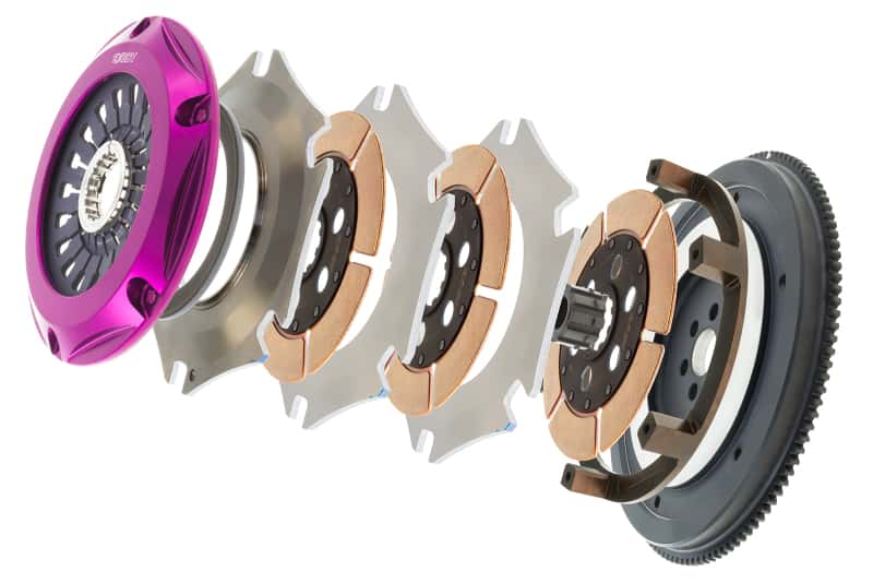 Exedy — Exedy 1993-1994 Nissan Skyline GTR L6 Hyper Triple Cerametallic Clutch Rigid
Hyper Multi Series
Clutch Kit - view 3