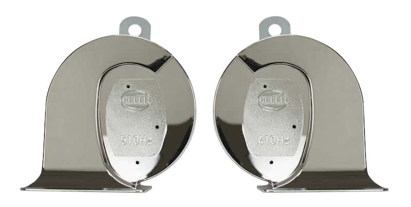 Hella — Hella Horn Kit Bx Chrome Trumpet 12V Univ - view 11