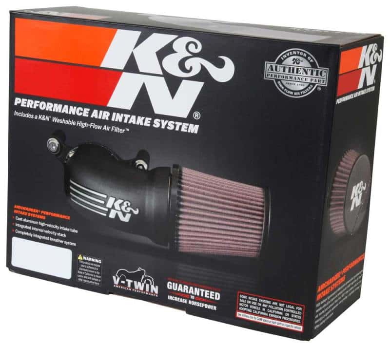 K&N Engineering — K&N 17-18 Harley-Davidson Touring Models Performance Air Intake System Silver
Performance Air Inta
Air Intake System - view 6