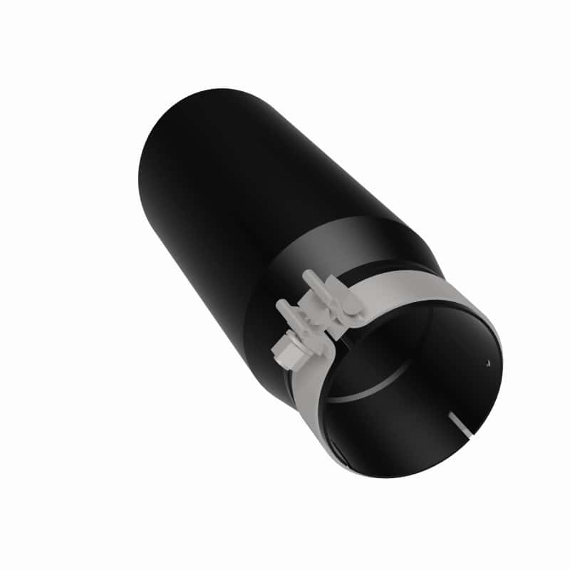 Magnaflow — MagnaFlow Tip Stainless Black Coated Single Double Round Single Outlet 5in Dia 4in Inlet 13in L
Stainless Steel
Exhaust Tip - view 12