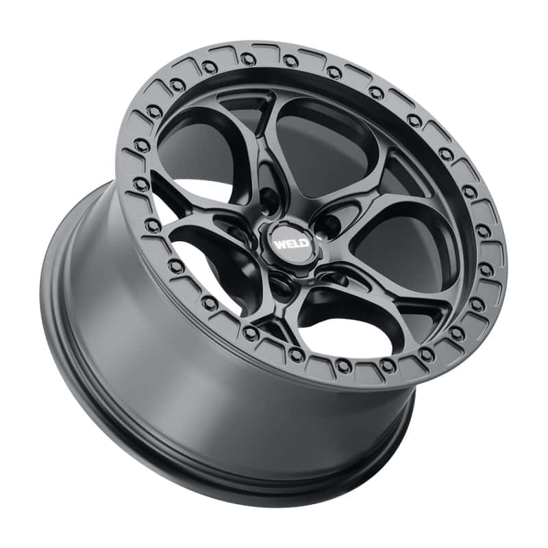 Weld — Weld Off-Road W108 17X9.0 Ledge 5X127 ET-12 BS4.50 Satin Black 71.5 - view 2