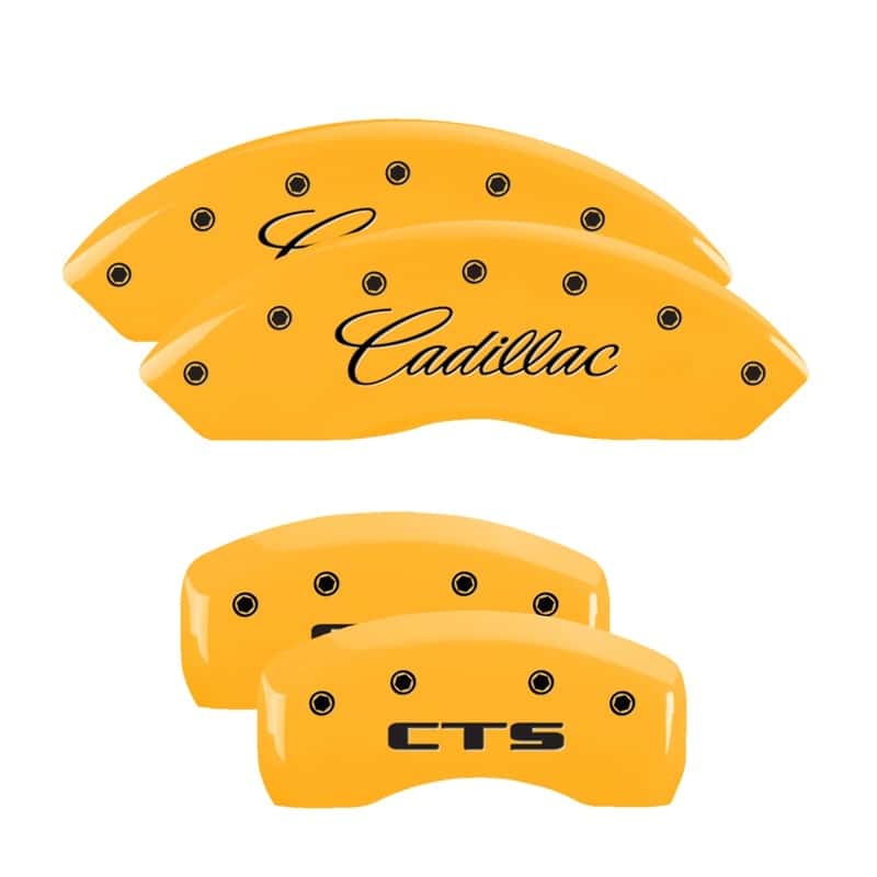 MGP — MGP 4 Caliper Covers Engraved Front Cadillac Rear CTS Yellow Finish Black Char 2004 Cadillac CTS
Caliper Covers - view 1