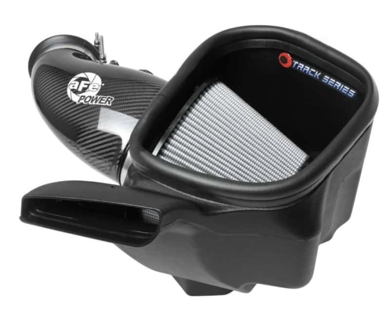 aFe — aFe 12-21 Jeep Grand Cherokee 6.4L Track Series Carbon Fiber Cold Air Intake w/Pro Dry S Filter
Track Series Intake  - view 2