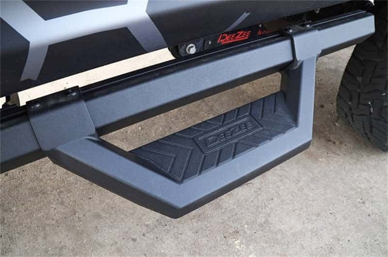 Dee Zee — Dee Zee 99-23 Chevrolet/GMC/Dodge/Ford Full Size Truck Hex Cast - Crew Cab Side Steps (Txt Blk)
Nerf/Step Bar - view 7