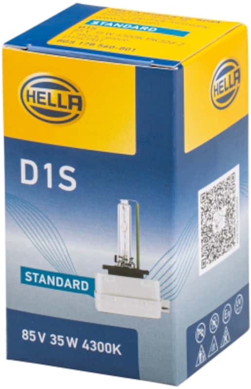 Hella — Hella Xenon D1S Bulb PK32d-2 85V 35W 4300k
D1S 4300 K Xen Bulb - view 3