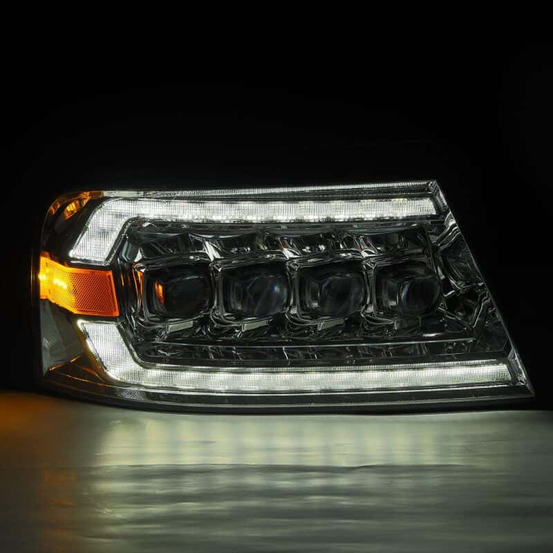 AlphaRex — AlphaRex 04-08 Ford F150 / 06-08 Lincoln Mark LT NOVA LED Proj Headlights Chrome w/Activ Light/Seq
Projector Headlights - view 3