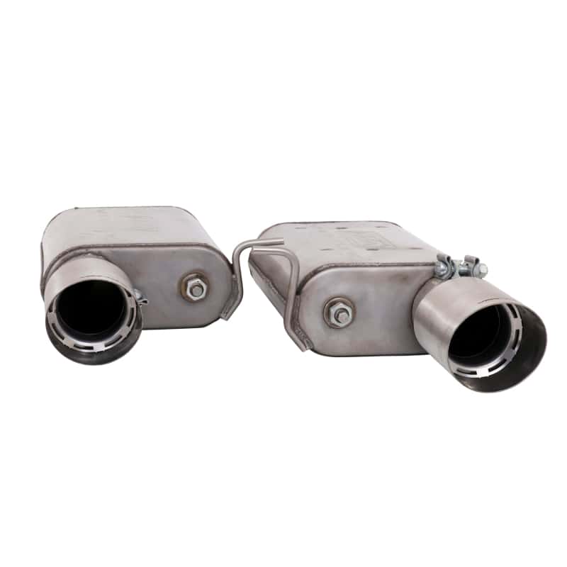 BBK — BBK Vari-Tune Axle Back Exhaust Kit 2 Adjustable Performance Mufflers 2-3/4 Pipe 4 in. Tips
Axle Back Exhaust - view 7