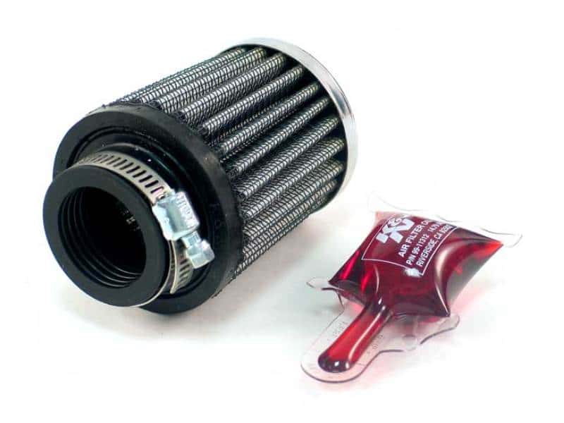 K&N Engineering — K&N Universal Chrome Filter 1 1/8 inch FLG / 2 1/4 inch Bottom / 2 inch Top / 2.5 inch Height
Universal Clamp-On A
Clamp-on Air Filter - view 2