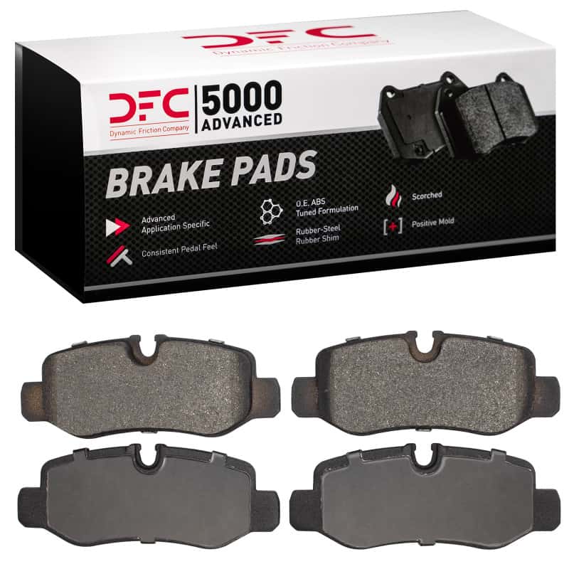 DFC — DFC 16-23 Mercedes-Benz Viano (Mexico) Rear 5000 Advanced Low Metallic Brake Pads
DFC Brake Pad Set - view 1