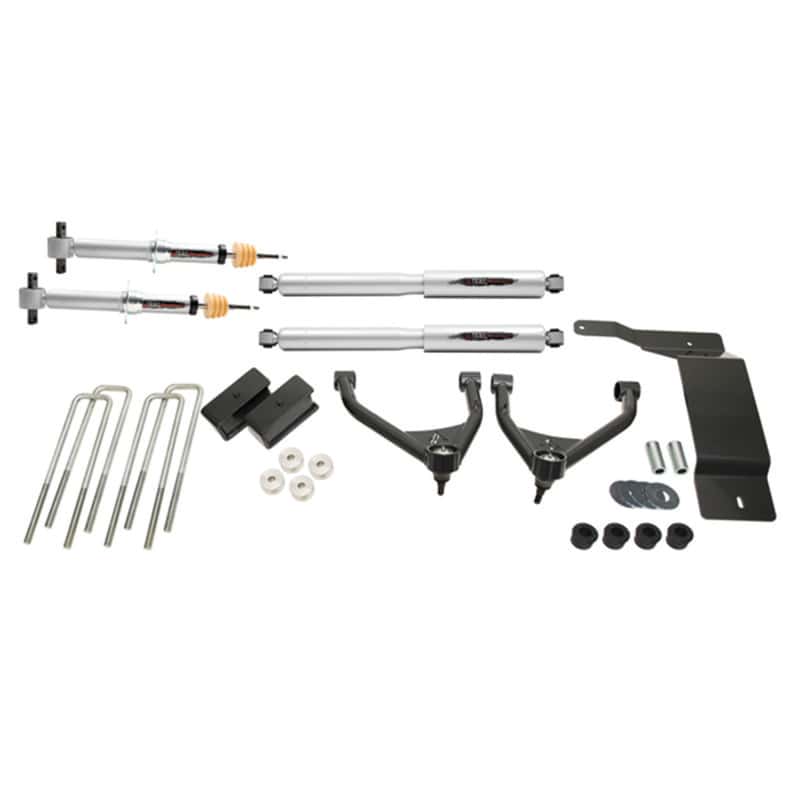 Belltech — Belltech 16-18 Chevrolet Silverado / GMC Sierra 1500 4WD 4in Suspension Lift Kit w/ Shocks
LIFT KIT - view 3