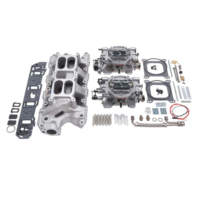 Edelbrock — Edelbrock Dual Quad Kit RPM Air-Gap 289-302 Ford
POWER PKG - view 4
