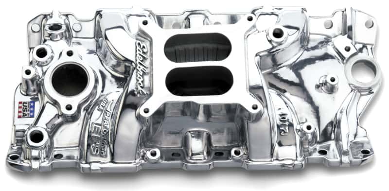 Edelbrock — Edelbrock SBC Performer Eps Polished Manifold
MANIFOLD - view 1