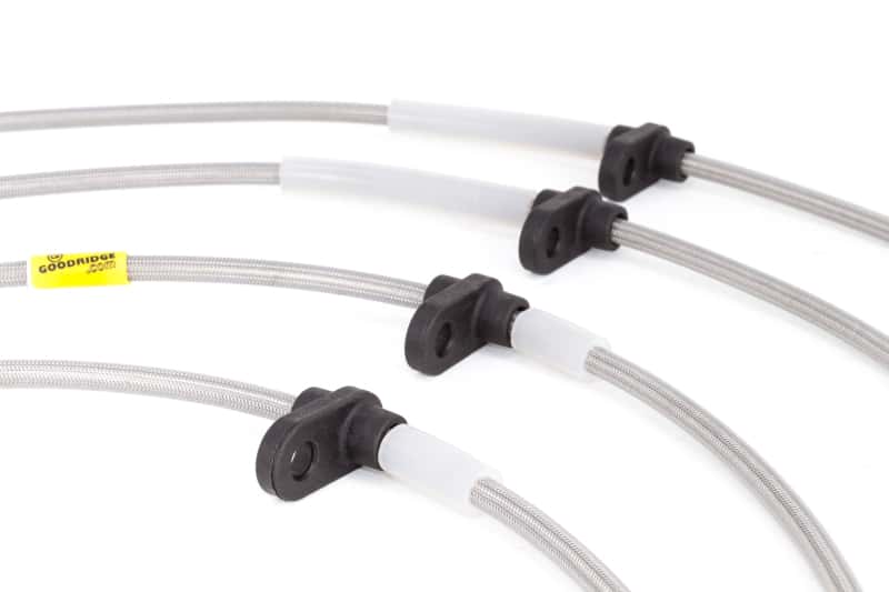 Goodridge — Goodridge 94-01 Acura Integra / 92-95 Honda Civic (w/Rear Disc & ABS) Stainless Steel Brake Line Kit
Brake Hose Kit - view 4